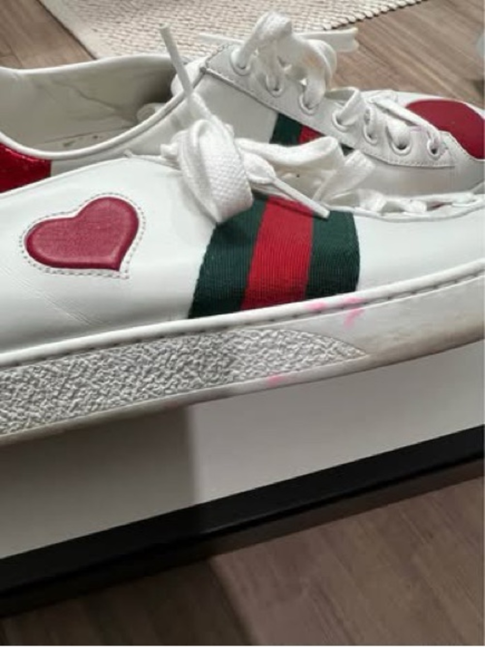 Gucci Sneakers Shoes Women’s Size 38 - Picture 5 of 8